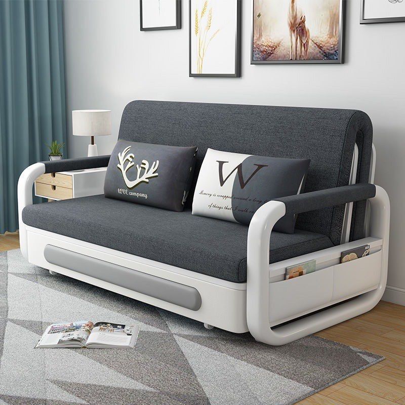 Foldable Sofa Bed with Hidden Storage